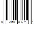 Barcode Image for UPC code 079100836321