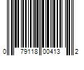 Barcode Image for UPC code 079118004132