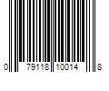 Barcode Image for UPC code 079118100148