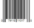 Barcode Image for UPC code 079118110178