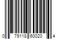 Barcode Image for UPC code 079118600204