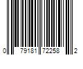 Barcode Image for UPC code 079181722582