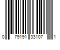 Barcode Image for UPC code 079191331071