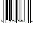 Barcode Image for UPC code 079200003814