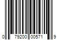 Barcode Image for UPC code 079200005719