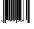 Barcode Image for UPC code 079200006631