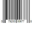 Barcode Image for UPC code 079200006778