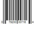 Barcode Image for UPC code 079200007164