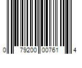 Barcode Image for UPC code 079200007614