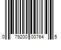 Barcode Image for UPC code 079200007645