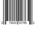 Barcode Image for UPC code 079200007652