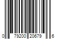 Barcode Image for UPC code 079200206796