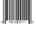 Barcode Image for UPC code 079212001112