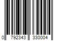 Barcode Image for UPC code 0792343330004