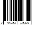 Barcode Image for UPC code 0792363926300