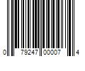 Barcode Image for UPC code 079247000074