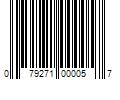 Barcode Image for UPC code 079271000057