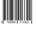 Barcode Image for UPC code 0792850013322