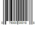 Barcode Image for UPC code 079300000188