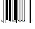 Barcode Image for UPC code 079318000071