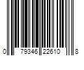 Barcode Image for UPC code 079346226108