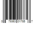 Barcode Image for UPC code 079363017857