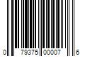 Barcode Image for UPC code 079375000076