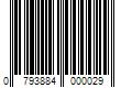 Barcode Image for UPC code 0793884000029