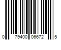 Barcode Image for UPC code 079400066725