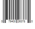 Barcode Image for UPC code 079400263780