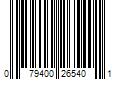 Barcode Image for UPC code 079400265401