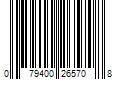 Barcode Image for UPC code 079400265708