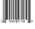 Barcode Image for UPC code 079400471895. Product Name: Procter & Gamble Dove Advanced Care Dry Spray Antiperspirant Deodorant Non-Irritant  4.8 OZ (136 g)