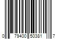 Barcode Image for UPC code 079400503817