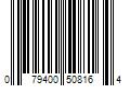 Barcode Image for UPC code 079400508164