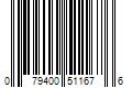 Barcode Image for UPC code 079400511676