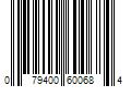 Barcode Image for UPC code 079400600684