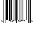 Barcode Image for UPC code 079402360760