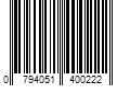 Barcode Image for UPC code 0794051400222