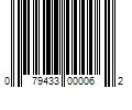 Barcode Image for UPC code 079433000062