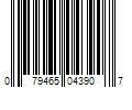 Barcode Image for UPC code 079465043907