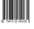 Barcode Image for UPC code 0794731054035