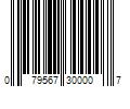 Barcode Image for UPC code 079567300007