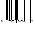 Barcode Image for UPC code 079602000077