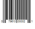 Barcode Image for UPC code 079610000021