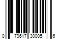 Barcode Image for UPC code 079617300056