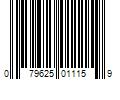 Barcode Image for UPC code 079625011159