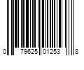 Barcode Image for UPC code 079625012538