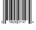 Barcode Image for UPC code 079625071474