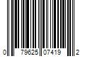 Barcode Image for UPC code 079625074192